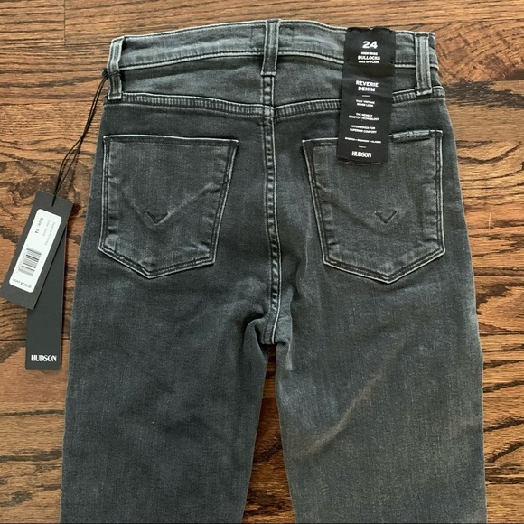 NEW Hudson Bullocks High Waist Lace Up Flare Jeans Size 23 Size 24 - Picture 10 of 13